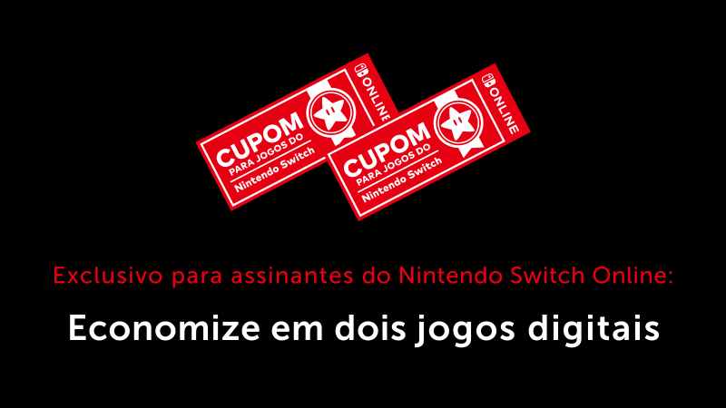 T tulos eleg veis para cupons para jogos do Nintendo Switch